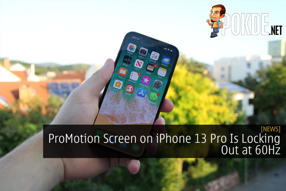 ProMotion Screen on iPhone 13 Pro Is Locking Out at 60Hz