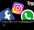 Facebook, whatsapp, instagram down cover