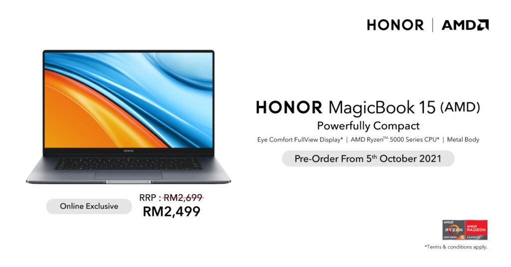 New HONOR MagicBook 15 AMD Is Now Available For Pre-order 19