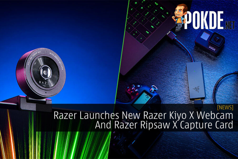 Razer Kiyo X and Razer Ripsaw X cover