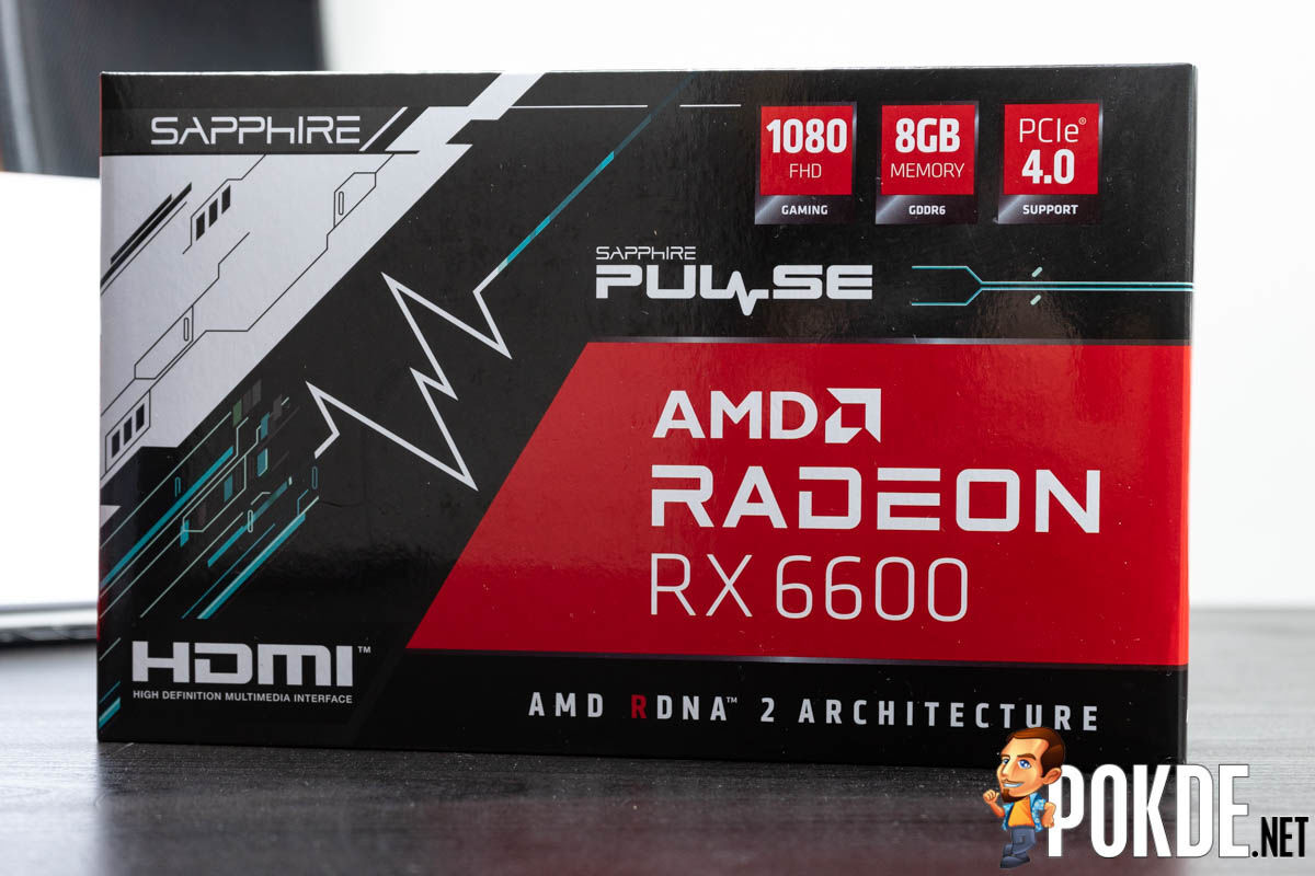 SAPPHIRE PULSE AMD Radeon RX 6600 Review — Quite A Bit Slower For 