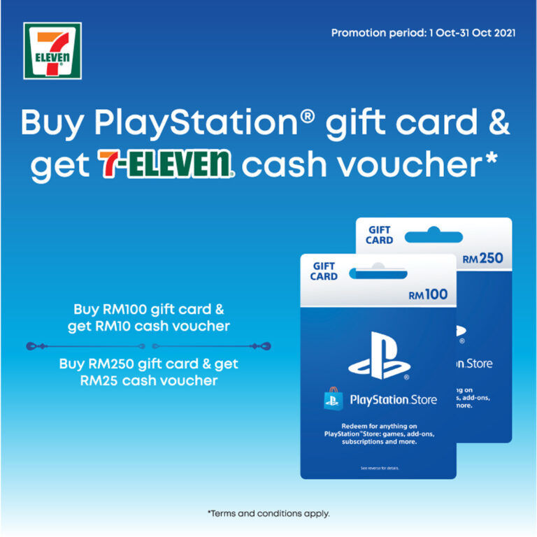 7-Eleven PlayStation Store gift card