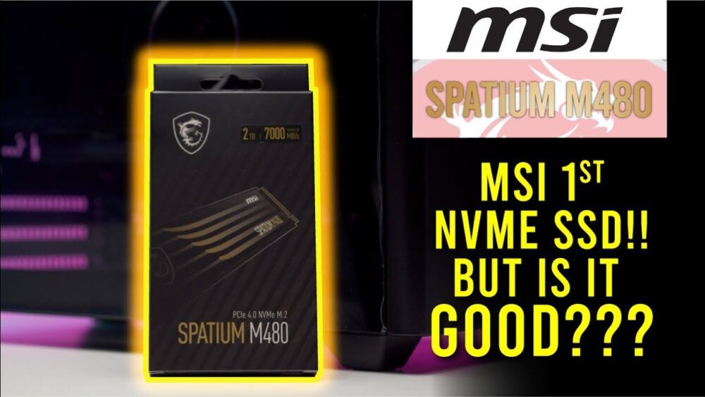 MSI Spatium M480 full review - MSI FIRST NVME SSD!! BUT IS IT GOOD??? 23