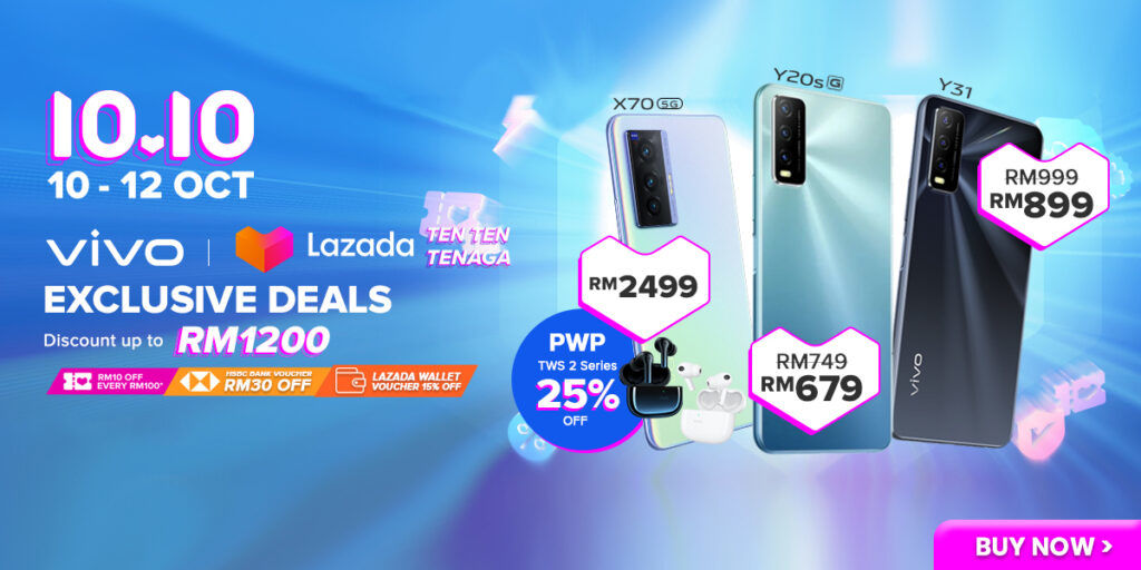 vivo x Lazada 10.10 Tenaga Deal Sees Discounts Up To RM1,200 On vivo Products 24