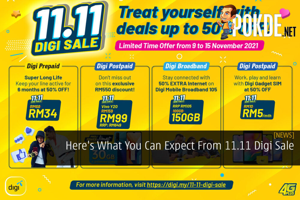 Here's What You Can Expect From 11.11 Digi Sale 19
