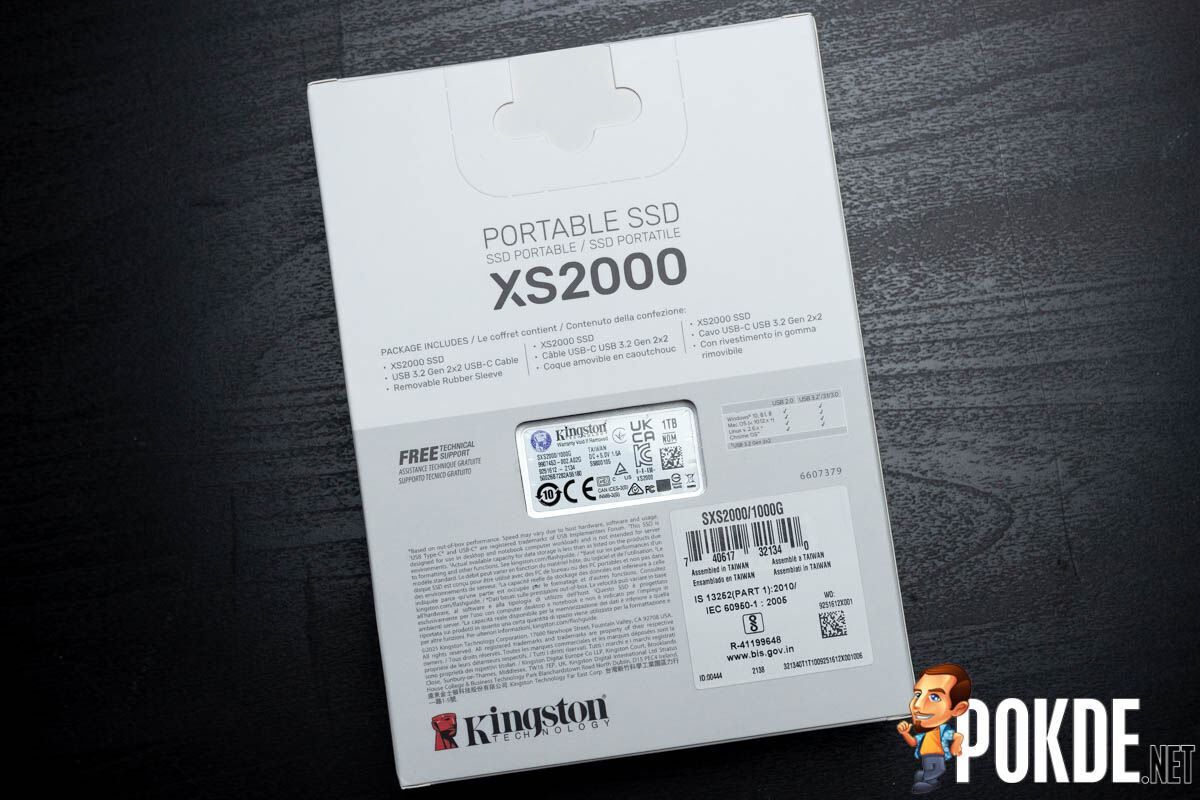 Kingston XS2000 Portable SSD Review