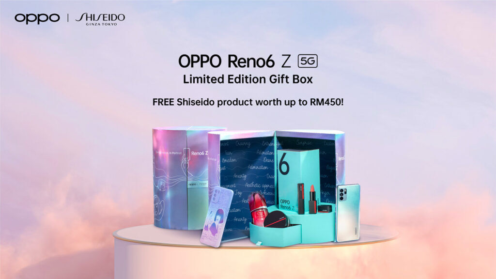 OPPO Reno6 Z Shiseido
