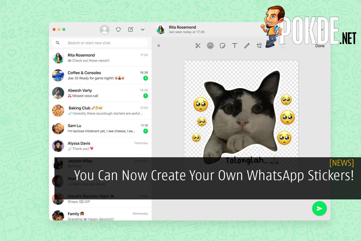 You Can Now Create Your Own WhatsApp Stickers! – 