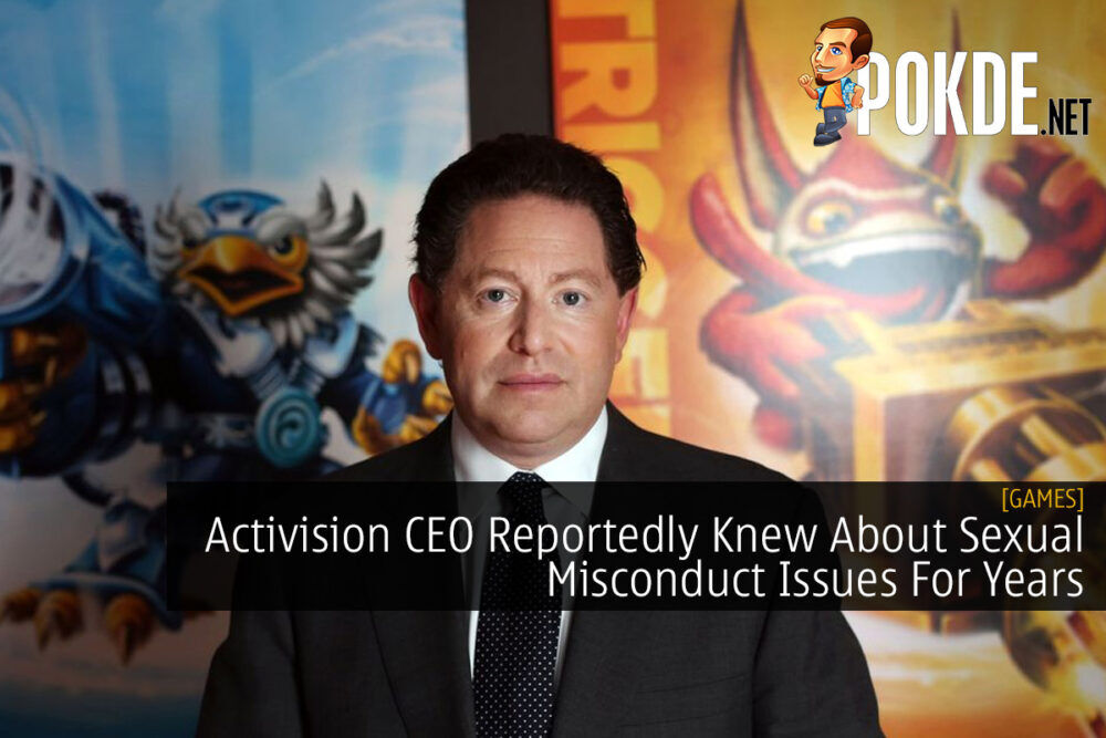 Activision CEO Reportedly Knew About Sexual Misconduct Issues For Years