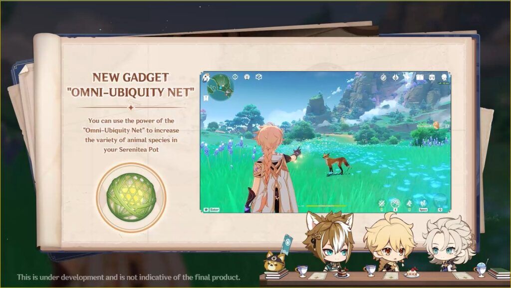 Genshin Impact Omni-Ubiquity Net Basically Adds Pokemon Into The Game