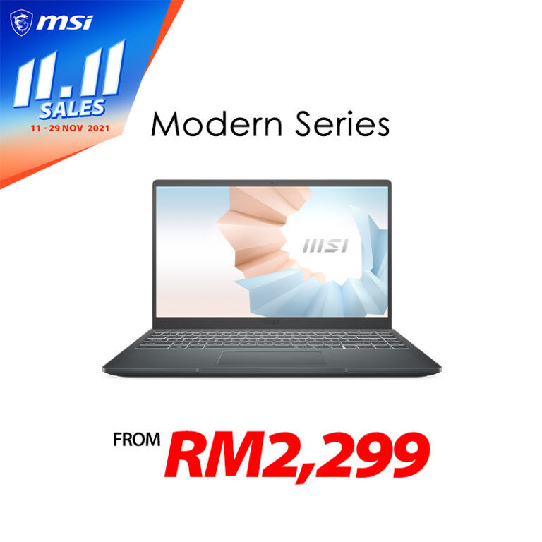 MSI's 11.11 Single's Day Sees Massive Discounts Of Up To RM800 And More! 34