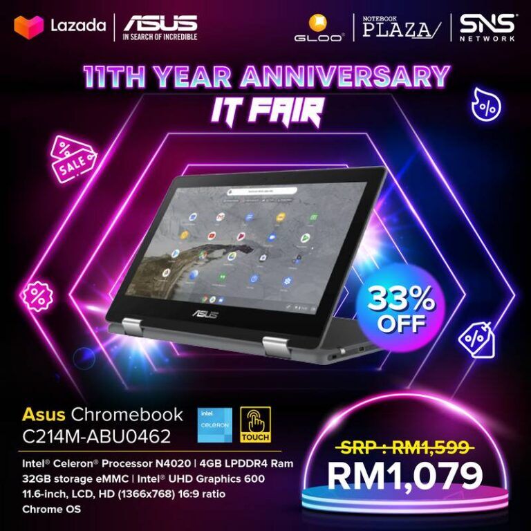 Asus - 01_Asus Chromebook C214M-ABU0462