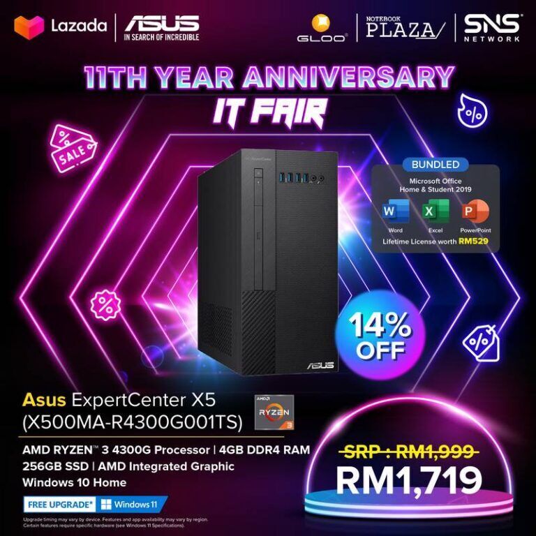 Asus - 01_Asus ExpertCenter X5 (X500MA-R4300G001TS)