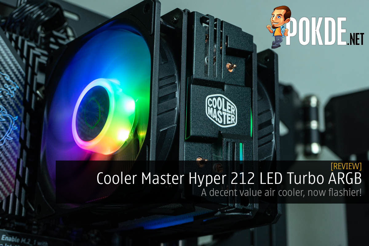 Rewarding Downtown sunrise Cooler Master Hyper 212 LED Turbo ARGB Review — A Decent Value Air Cooler,  Now Flashier! – Pokde.Net