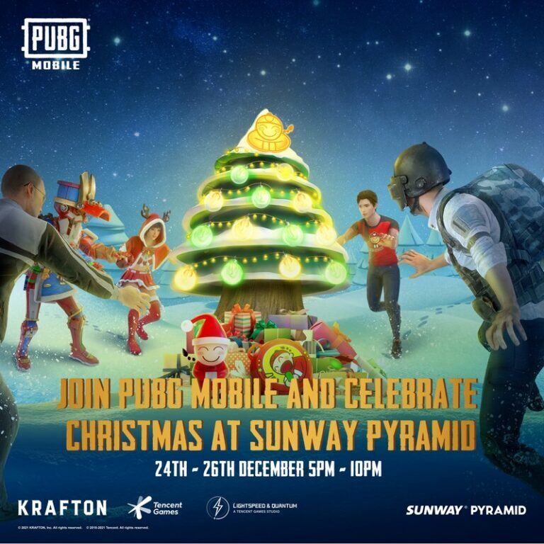 Comemore o Natal no Sunway Pyramid com o PUBG MOBILE e ganhe 100.000 UC 25