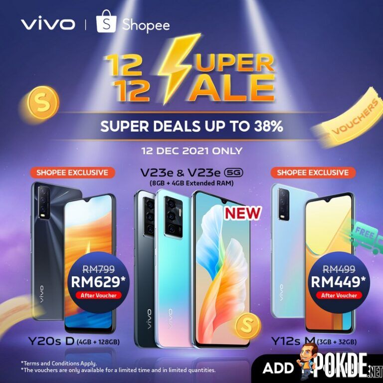 vivo x Shopee 12.12 Birthday Sale Sees Discounts Of Up To 38% Off vivo Products 20