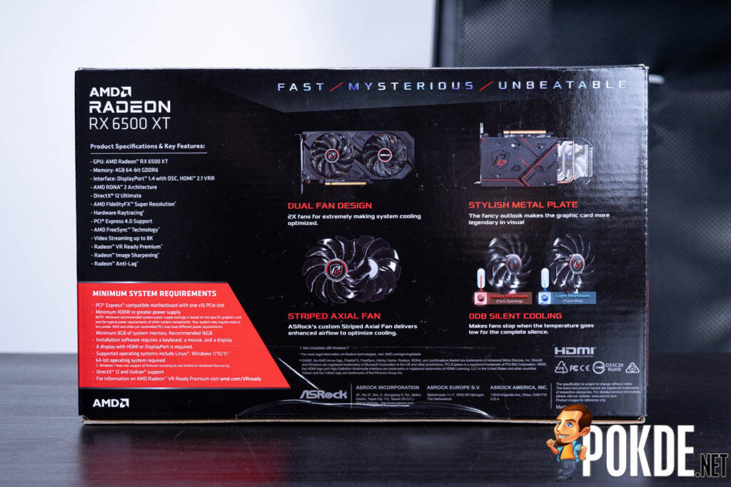ASRock Radeon RX 6500 XT Phantom Gaming D OC Review (3)
