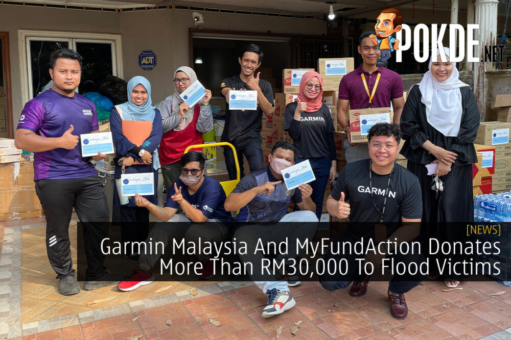 Garmin Malaysia and MyFundAction RM30,000 Donation cover