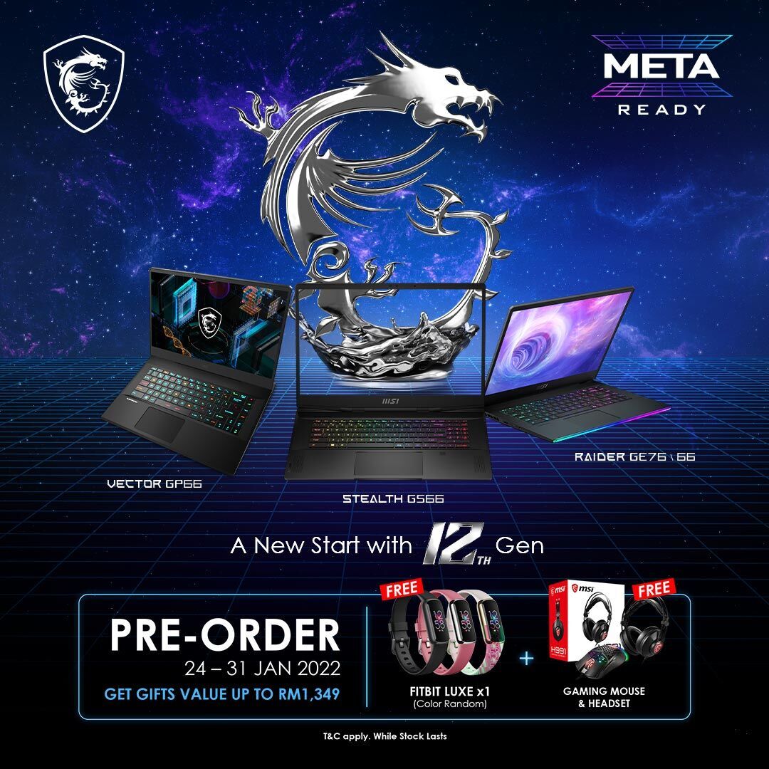 MSI 2022 12th Gen HX Series Gaming laptops - Ahead of the Curve