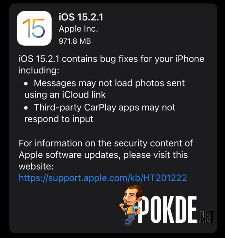 iOS 15.2.1 Update Brings A Major Security Fix