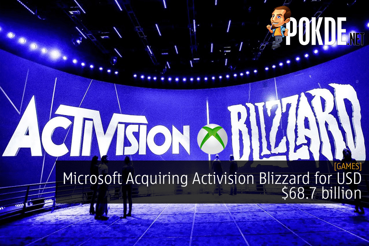 Microsoft Acquiring Activision Blizzard for USD $68.7 billion