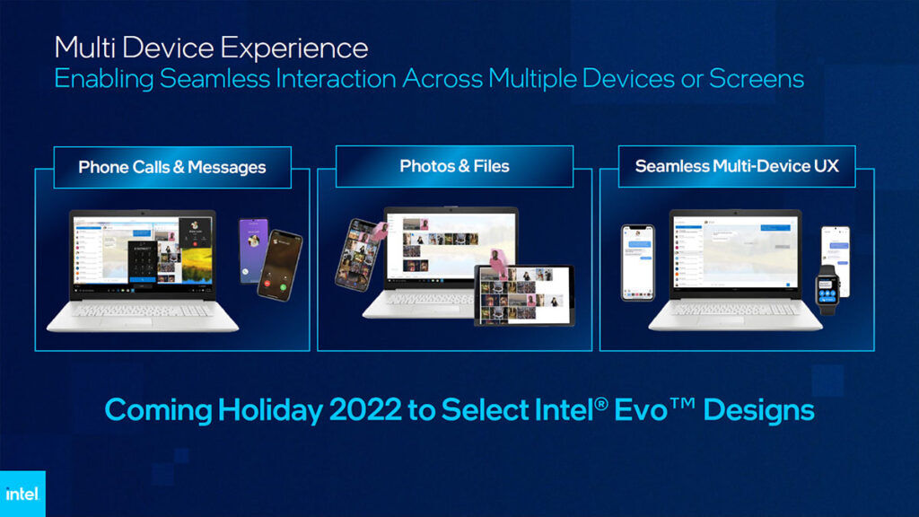 12th Gen Intel Core 3rd Edition Intel Evo Multi Device Experience