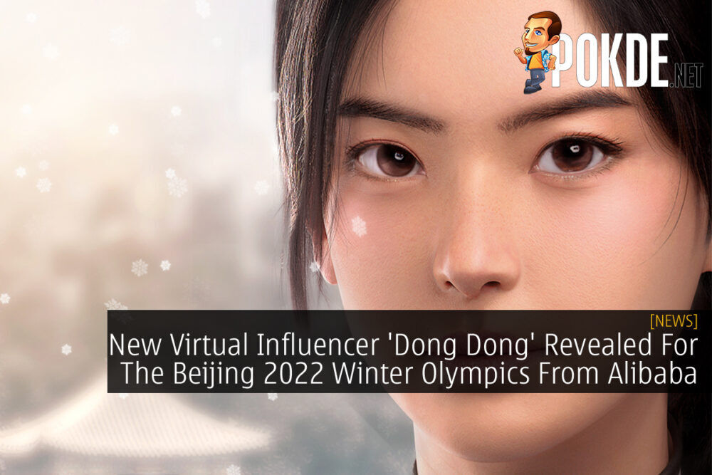 Alibaba Virtual Influencer Dong Dong Beijing 2022 Winter Olympics cover