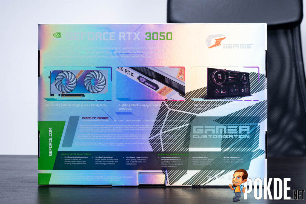 COLORFUL iGame GeForce RTX 3050 Ultra W DUO OC Review-2