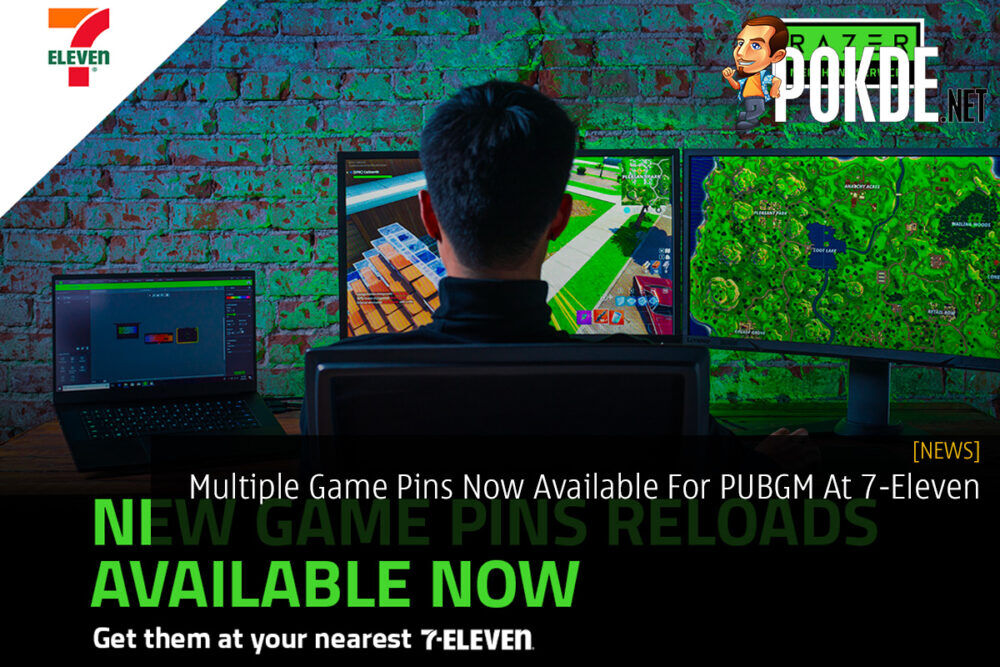 Multiple Game Pins Now Available For PUBGM At 7-Eleven 20