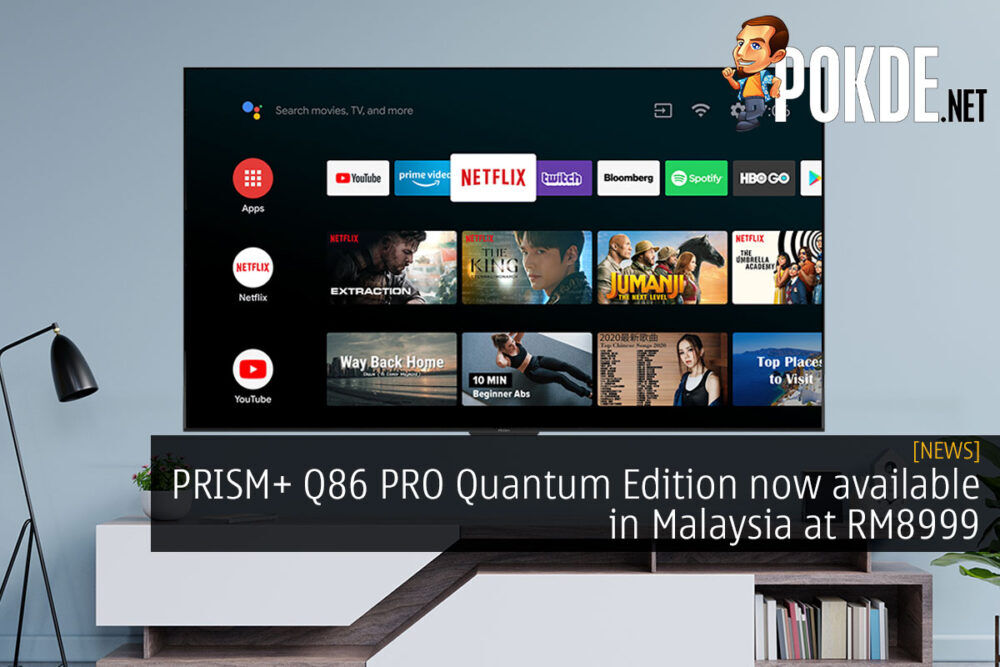 PRISM+ Q86 PRO Quantum Edition Malaysia cover