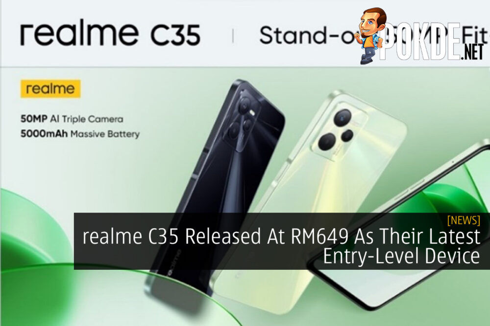 realme C35 Released At RM649 As Their Latest Entry-Level Device 20