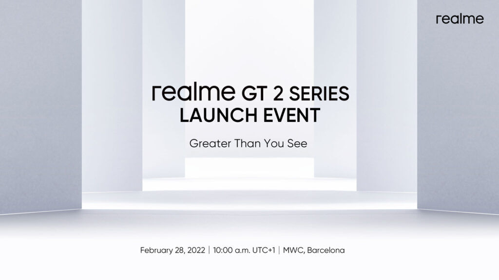 realme GT 2 series launch