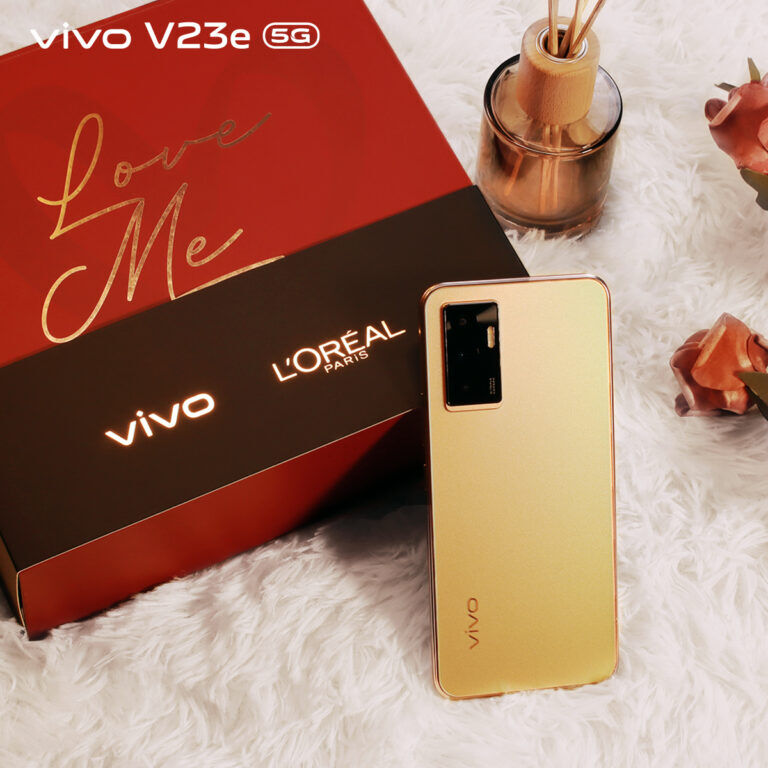 vivo V23e 5G Mirage Gold Variant Coming In Collaboration With L’Oréal Paris 25