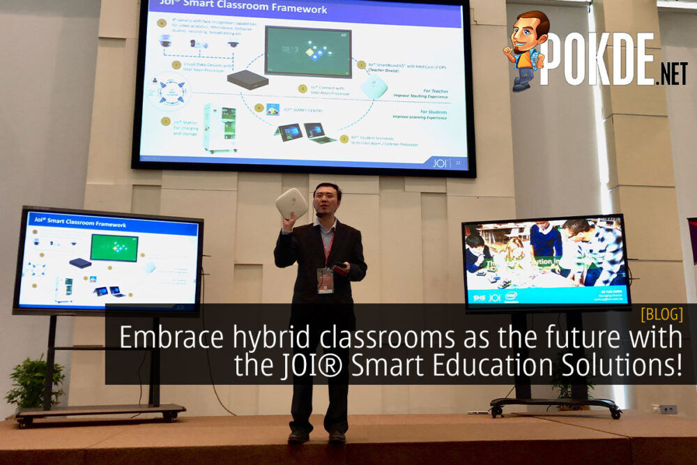 JOI Smart education solutions hybrid classrooms cover