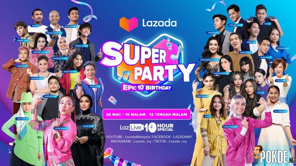 Lazada Epic 10th Birthday Sale Sees Epic Voucher Giveaways Of Up To RM80,000 20