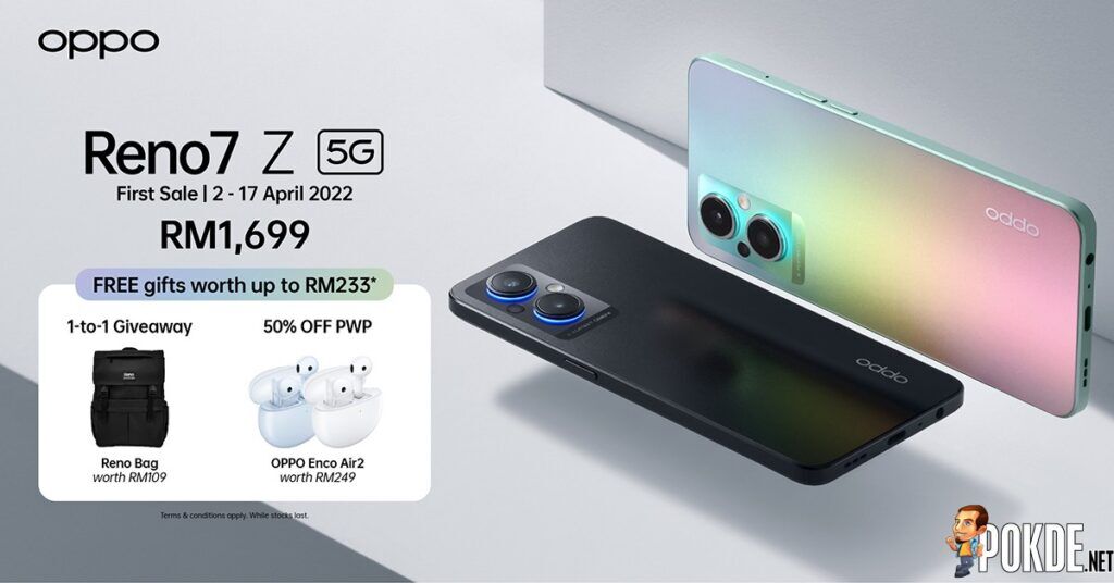 OPPO Offers Free Gifts Worth Up to RM233 For OPPO Reno7 Z Sale Next Week 21