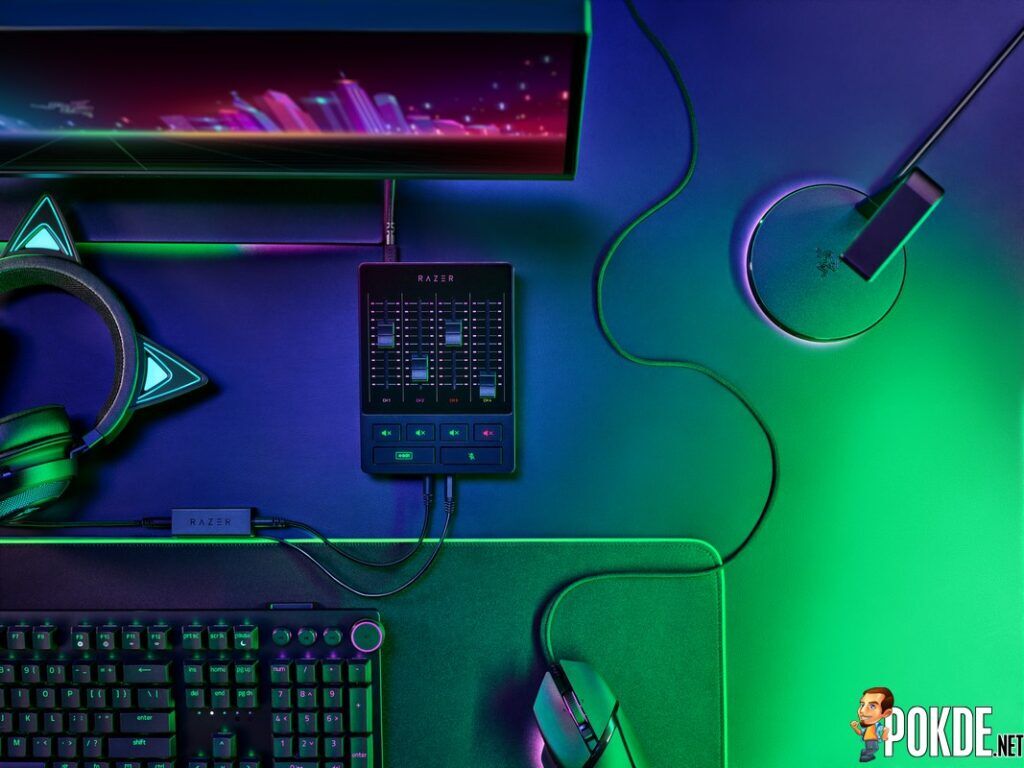 Razer Unveils New Razer Seiren BT, Audio Mixer And Key Light Chroma For Streamers 27