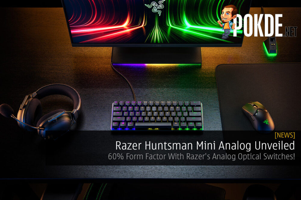 Razer Huntsman Mini Analog Unveiled — 60% Form Factor With Razer's Analog Optical Switches! 23