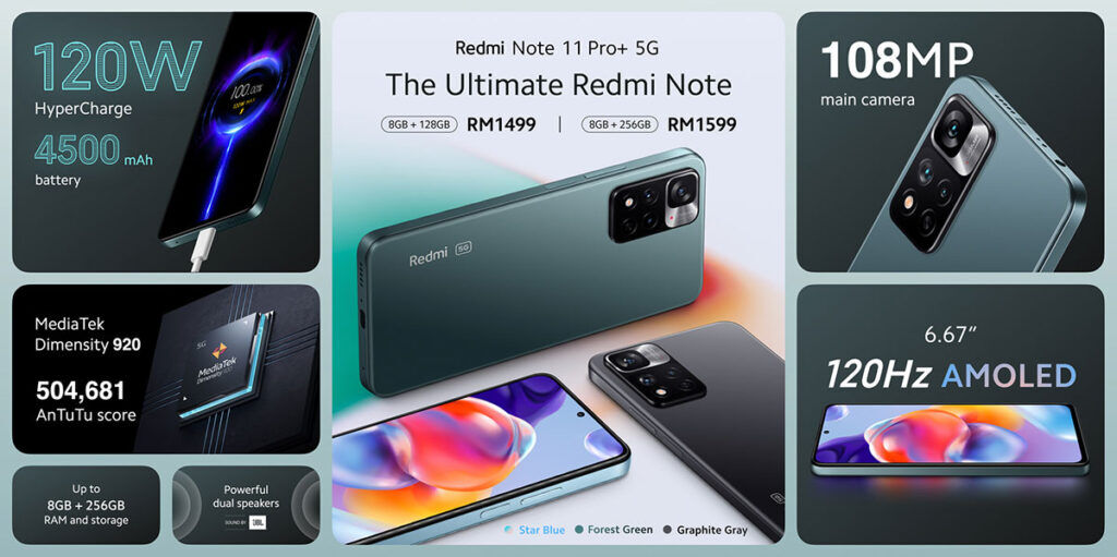 Redmi Note 11 Pro+ 5G Malaysia