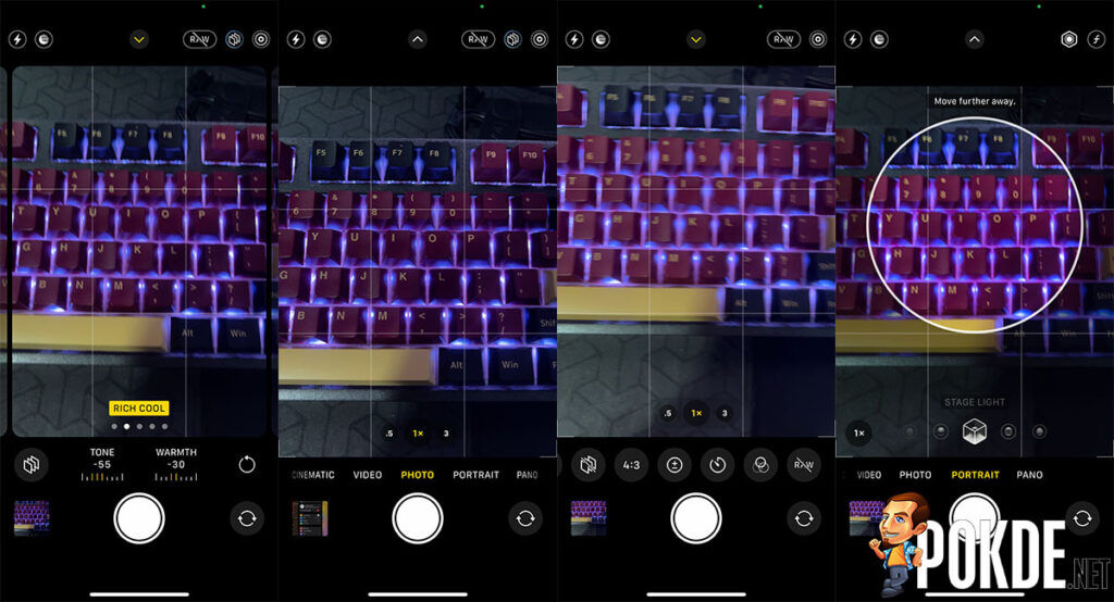 iPhone 13 Pro Review camera UI