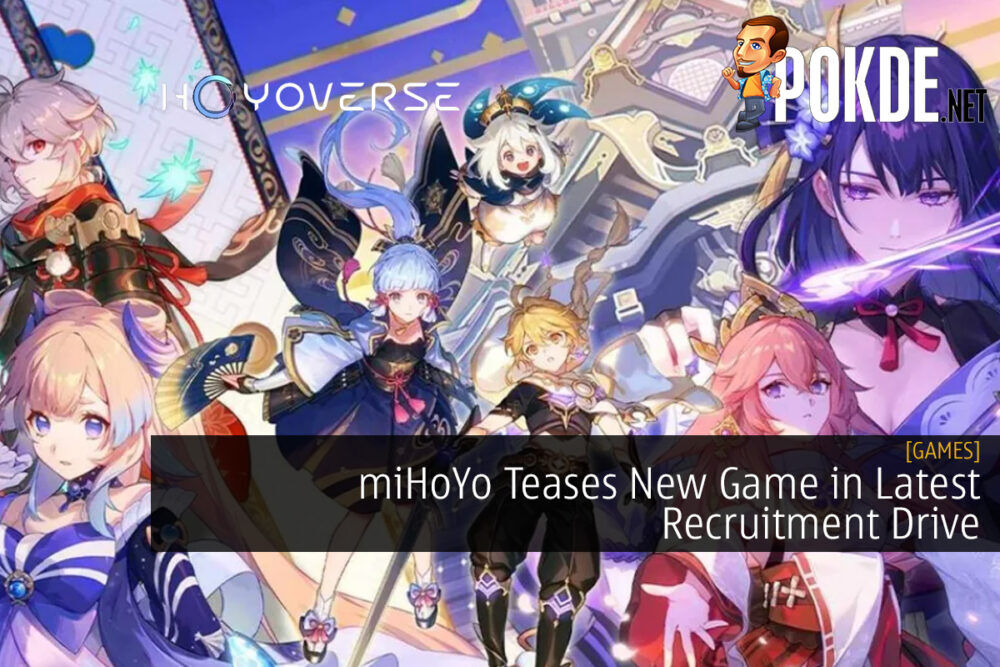 miHoYo Teases New Game in Latest Recruitment Drive