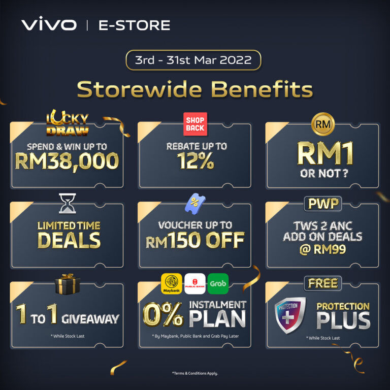 vivo Malaysia 1 year anniversary sale