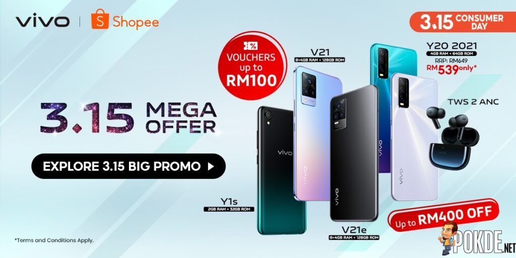 vivo x Shopee Consumer Day Is Happening This 15th March With Discounts Of Up To RM400 22