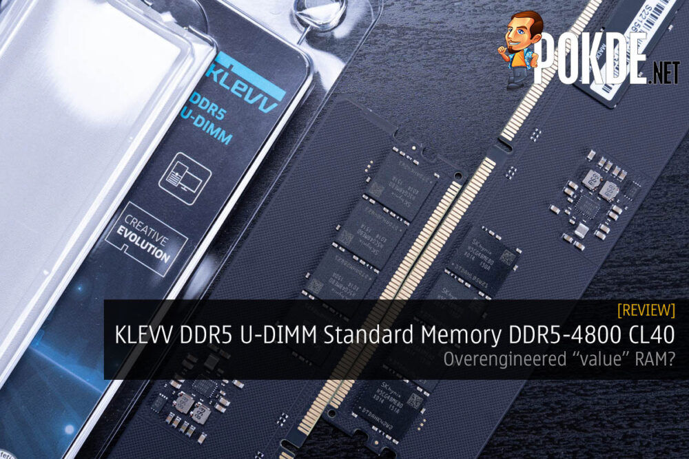 KLEVV DDR5 U-DIMM Standard Memory DDR5-4800 CL40 Review cover