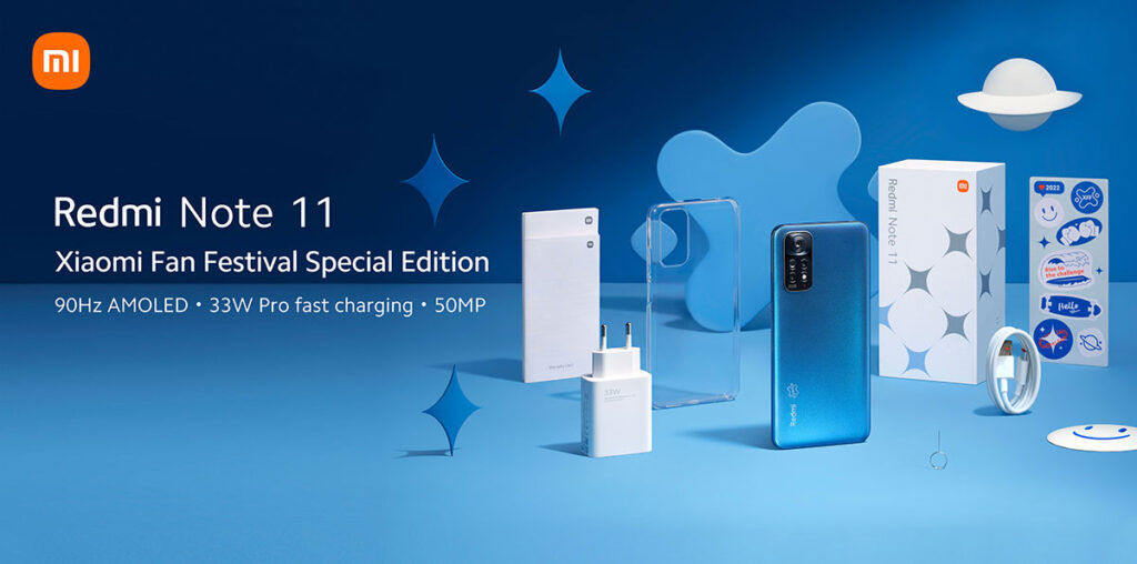 Redmi Note 11 Xiaomi Fan Festival Special Edition package