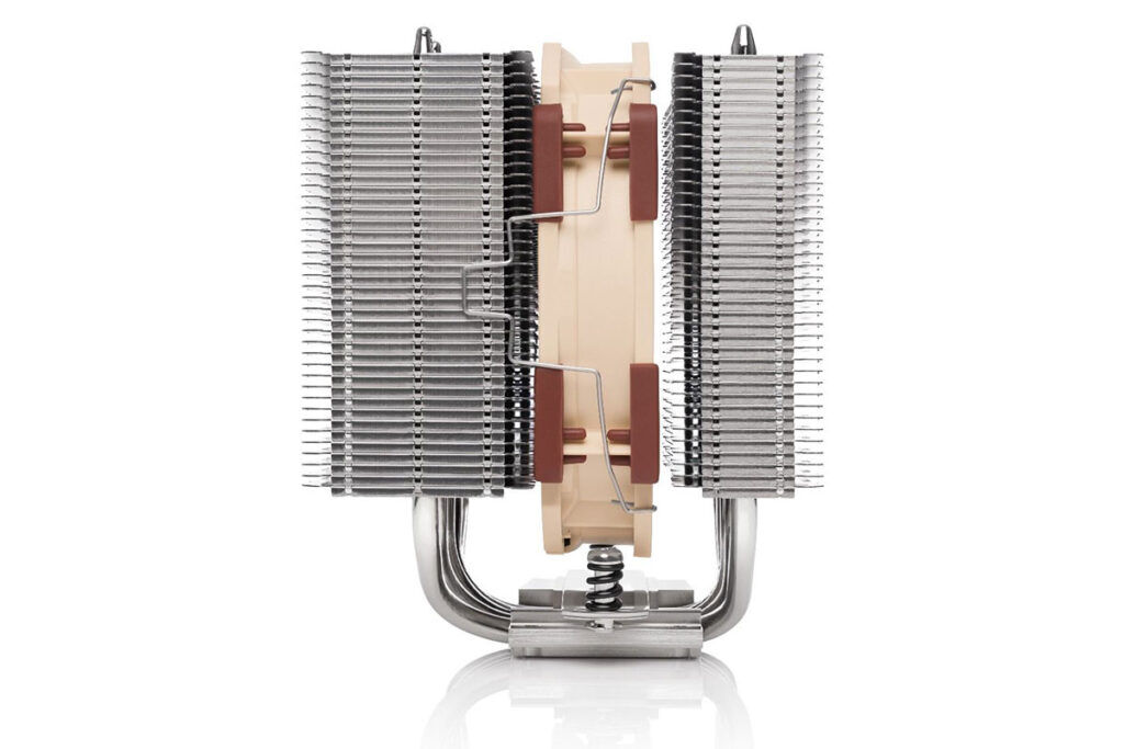 noctua nh-d12l low height 120mm dual tower cpu cooler side