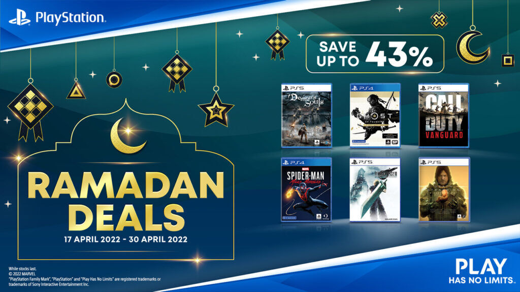 PlayStation Ramadan Deals 2022 Bring Discounts to Blockbuster Games in Malaysia