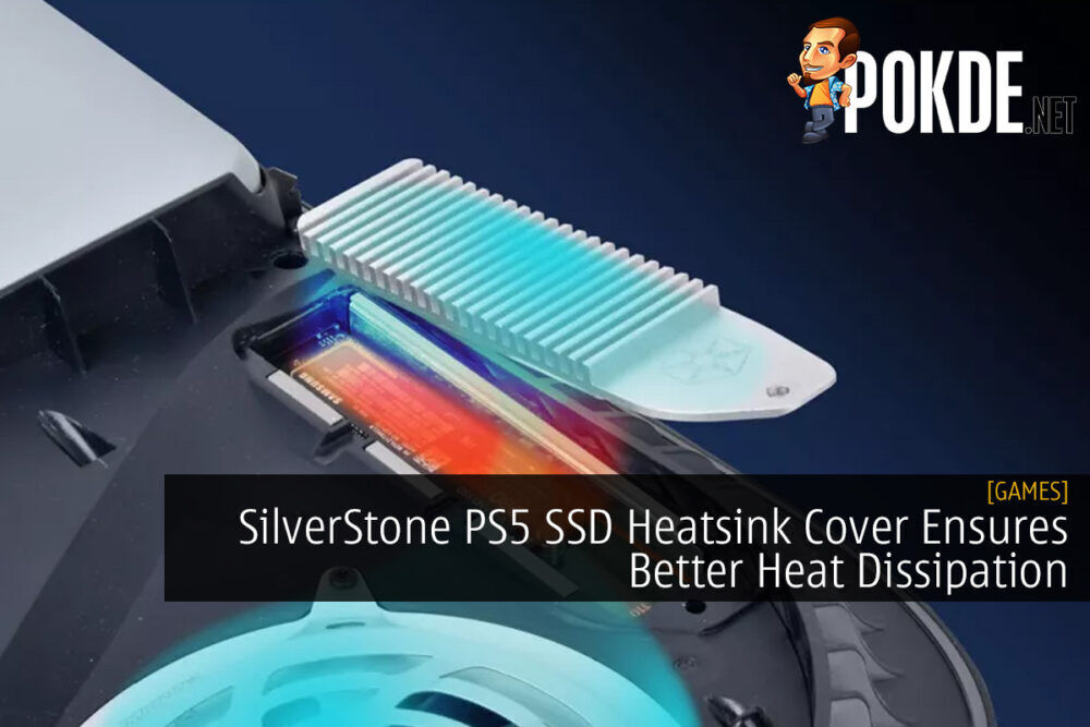 SilverStone PS5 SSD Heatsink Cover Ensures Better Heat Dissipation