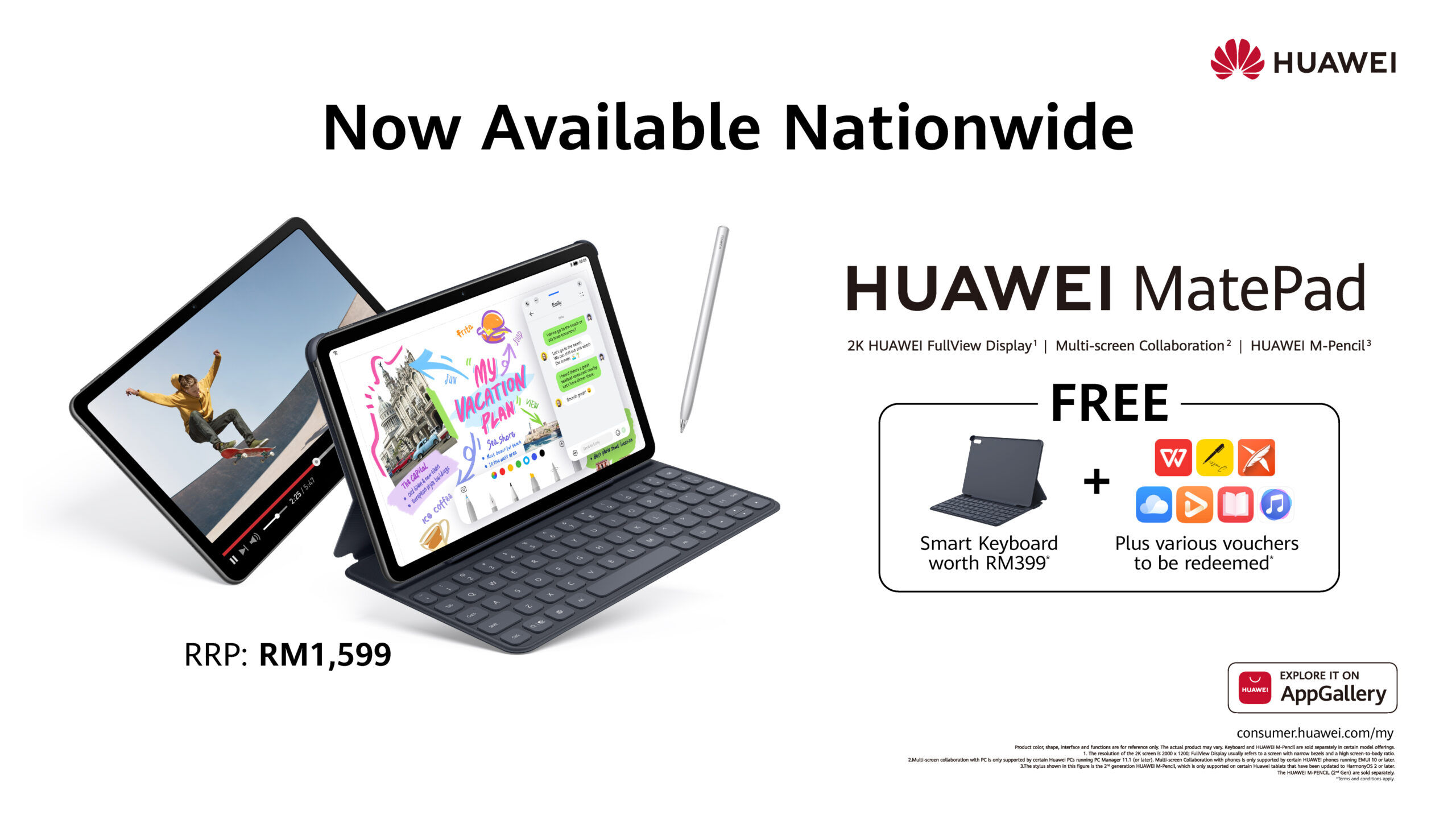 HUAWEI MatePad 10.4 Now Available in Malaysia