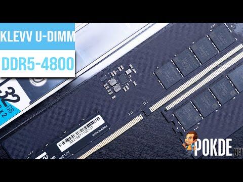 KLEVV DDR5 U-DIMM Standard Memory DDR5-4800 CL40 Review — Overengineered Value RAM? | Pokde.net 18